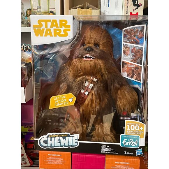Star Wars FurReal Hasbro Interactive Chewbacca Chewie Talking New in Box - Picture 2 of 12